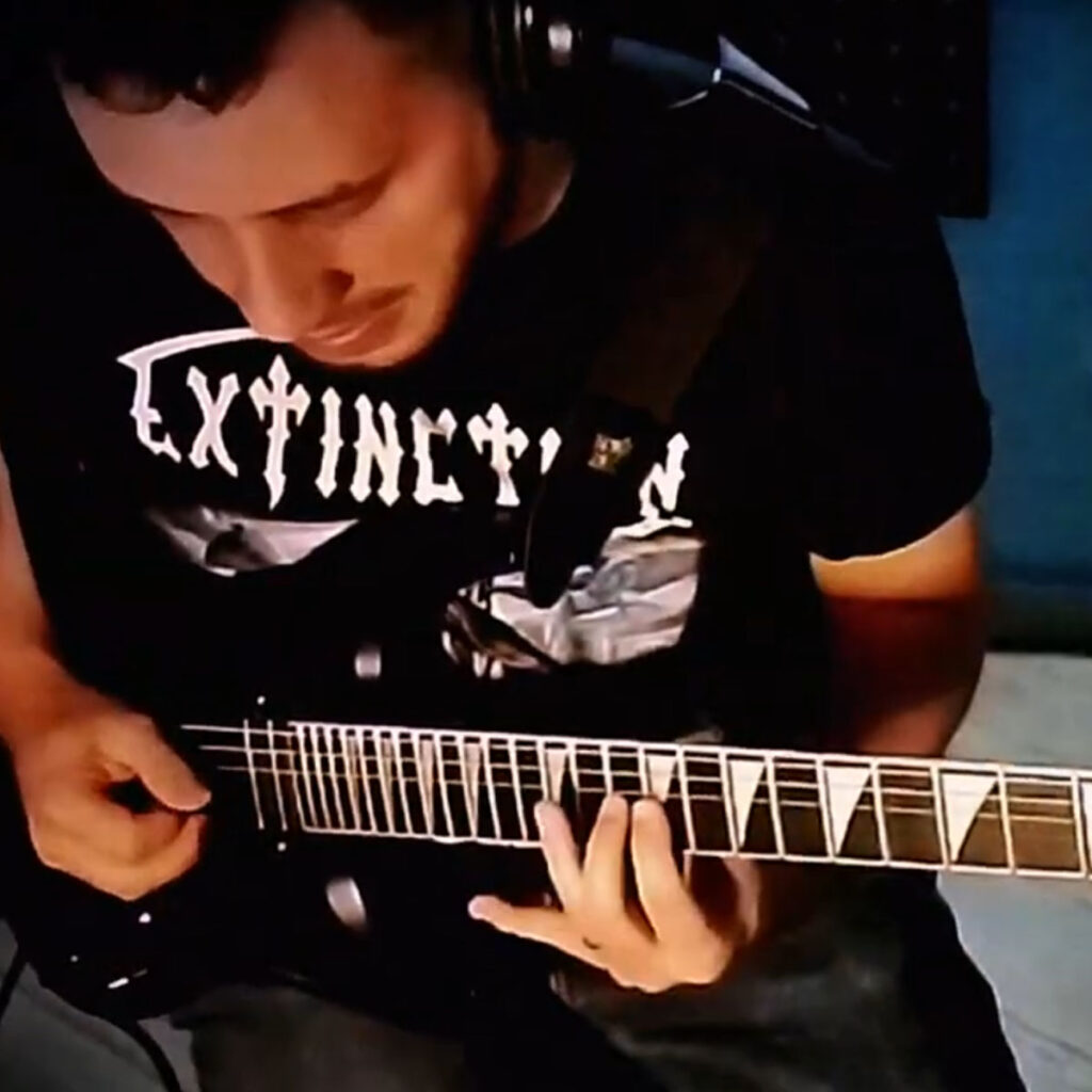 Guitar version of The Horned God's violin solo