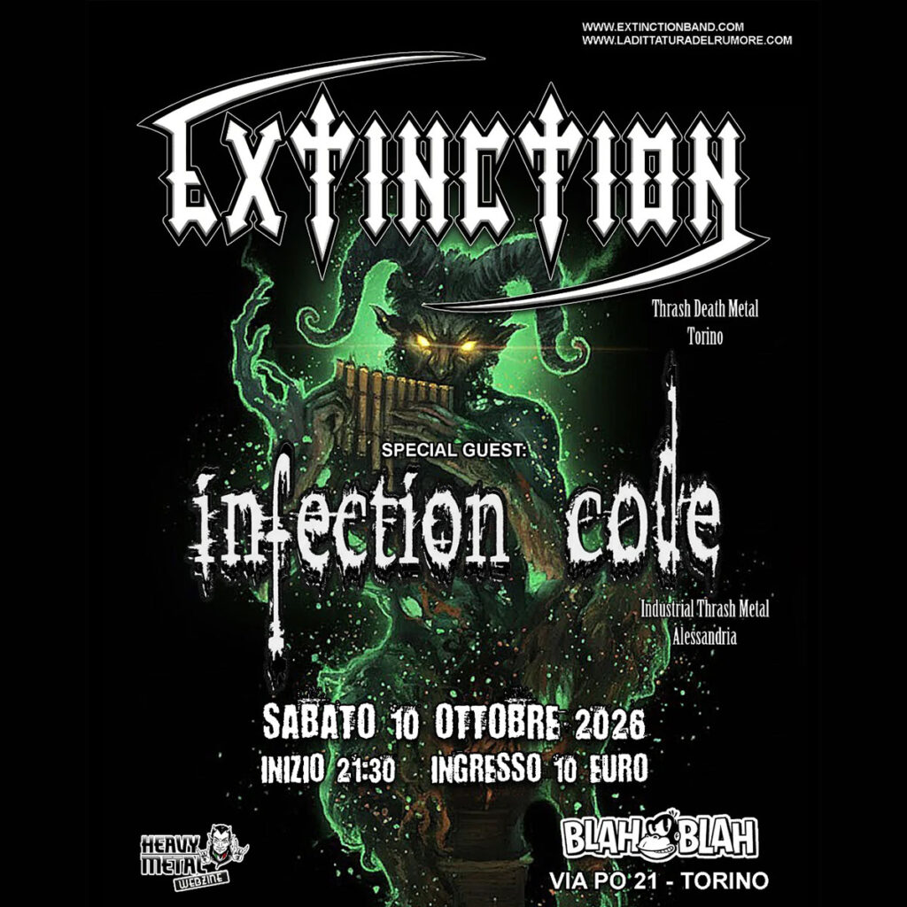 Extinction + Infection Code live @ Blah Blah